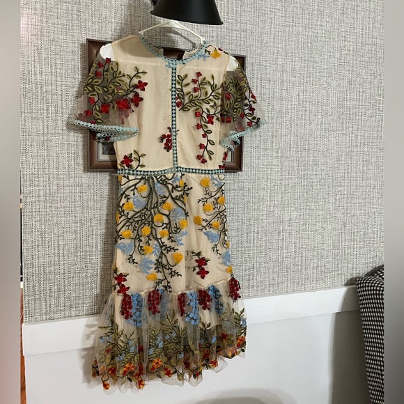 nordstrom embroidered dress - Picture 2 of 4